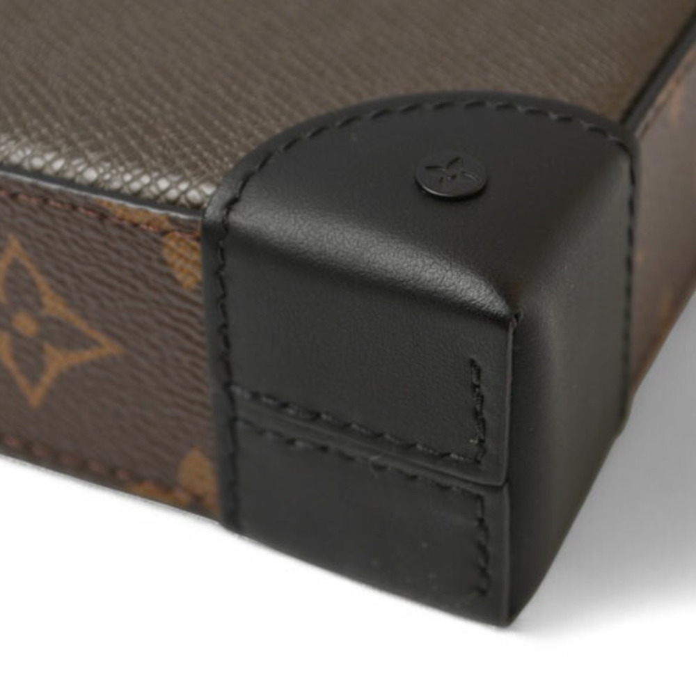 LOUIS VUITTON Brown Monogram Pochette Clutch Bag - Picture 10 of 12